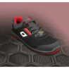 Zapatillas trabajo seguridad S3 T.48 negro/rojo OMP Meccanica