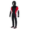 TRAJE COMPETITION 2022 TALLA 58 NEGRO/ROJO/BLANCO