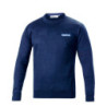 SUDADERA DE LANA CON CUELLO REDONDO SPARCO TALLA M AZUL