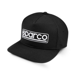 SPARCO STRETCH CAP BLACK