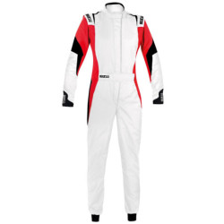 TRAJE COMPETITION LADY R567 TALLA 44 BLANCO/ROJO/NEGRO