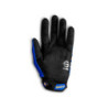 Guantes Sparco Meca 3 talla L azul/naranja | OCC Sport