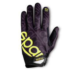 Guantes Sparco Meca 3 talla L negro/amarillo | OCC Sport