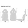 Asiento deportivo FIA negro Sparco para competición | Occ Sport Plus