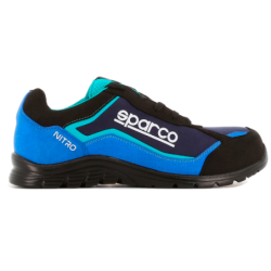 ZAPATILLAS SPARCO NITRO PETTER TALLA 48 NEGRO/AZUL S3 SRC 4