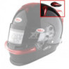 AIR INTAKE LATERAL EXTRACTORS KIT - HP7/HP77/RS7/HP5/GT5/KC7 TRANSPARENTE (2 PCS) CASCO BELL