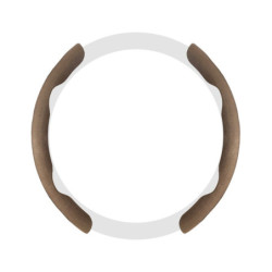 Funda de volante 2 piezas color marron | OCC Sport