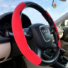 Steering wheel cover 2 pieces red colour OCC Sport