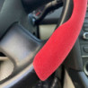 Steering wheel cover 2 pieces red colour OCC Sport
