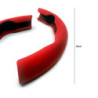 Steering wheel cover 2 pieces red colour OCC Sport