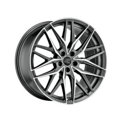LLANTA MSW 50 8x18 5x108,00 ET 45 MATT GUN METAL FULL POLISHED (MGMFP)