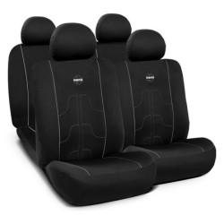 Cubre asientos MOMO set 11 piezas negro/gris | OCC Sport