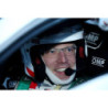 CASCO RALLY BLANCO TALLA XS HANS (VISERA BLANCA)