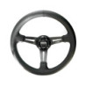 Volante semidesplazado piel de nappa brazos negros | OCC Sport