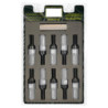 OMP Speed set 20 tornillos M12x1.25 llave 17-19 L: 28mm gris alu.7075 + DIN 12.9