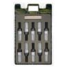 OMP Speed set 20 tornillos M14x1.25 llave 17-19 L: 28mm gris alu.7075 + DIN 12.9