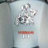 COLZANI 101 DALMATIANS GROUP 1/2/3 UNIVERSAL BABY CAR SEAT 9-36 KG R44/04