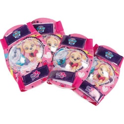 ELBOW AND KNEE PROTECTION KIT FOR CHILDREN&39S BIKE I150TAGLA XS (3 - 6 ANNI)&quot