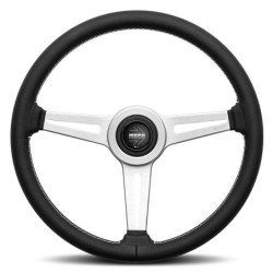 Volante MOMO Tuner original 320mm acabado en piel negra