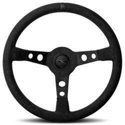 Volante MOMO Tuner original 320mm acabado en piel negra
