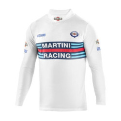 CAMISETA LARGA CUELLO ALTO LONG SLEEVE MR TALLA L BLANCO