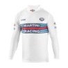 LONG HIGH NECK LONG SLEEVE MR T-SHIRT SIZE L WHITE
