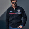 SUDADERA CON CREMALLERA MARTINI-R XXXL AZUL MARINO
