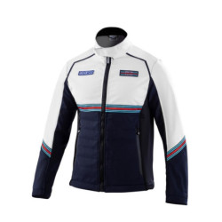 MARTINI-R SOFTSHELL JACKET SIZE M NAVY BLUE/WHITE