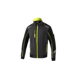 CHAQUETA LIGHT-SHELL TECH TW TALLA S GRIS/AMARILLO FLUO