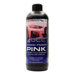 Champu espumante coche rosa Magic Foam 500 ml | OCC Sport