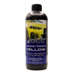 Champu espuma coche amarillo Magic Foam 500ml | OCC Sport
