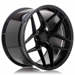 LLANTA JAPAN RACING CVR2 8,5x19 ET45 5x114.3 67.1 NEGRO PLATINO