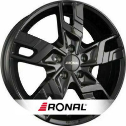 LLANTA RONAL R64 7.0X17 ET53 5X160 JETBLACK