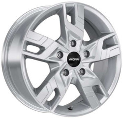 LLANTA RONAL R64 6.5X16 ET60 5X118 PLATA