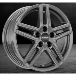 LLANTA RONAL R65 8.5X20 ET52 5X112 GRIS CERAMICO