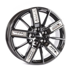 LLANTA RONAL R67 Grey Left 8.0X19 ET54 5X112 JETBLACK