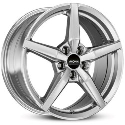 LLANTA RONAL R69 8.0X18 ET45 5X108 PLATA PLATINO