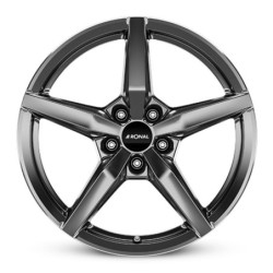 LLANTA RONAL R69 8.0X18 ET42 5X120 GRIS MAGNETICO