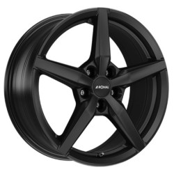 LLANTA RONAL R69 7.5X17 ET35 5X112 JETBLACK-MATE