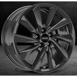 LLANTA RONAL R70 7.5X18 ET30 5X112 GRIS ORBITAL NEGRO