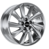 LLANTA RONAL R70 8.5X18 ET52 5X112 PLATA PLATINO