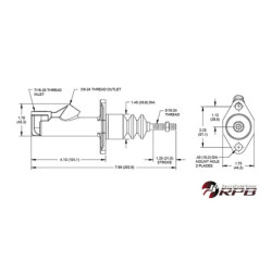 Bomba hidráulica OEM 0,7"