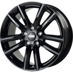 LLANTA CMS 7x17 ET41 5x112 66.5 NEGRO BRILLANTE COMPLETO