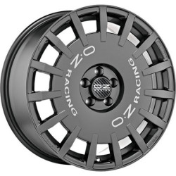 LLANTA OZ RACING RALLY RACING 7X17 ET45 5X108 GRIS SILVER LETTERING