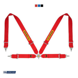 ARNES 4 PUNTOS 3" ACERO KIT CAR GT/RALLY FIA8853-1998 AZUL