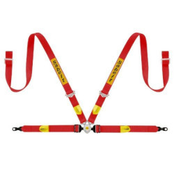 PORSCHE 911 PASSENGER HARNESS WITHOUT APPROVAL RED