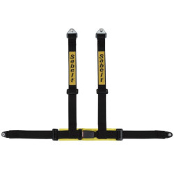 CLUBMAN HARNESS (NOT ECE APPROVED) 4 POINTS, , BLACK, SCREW