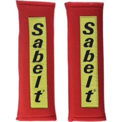 ALMOHADILLAS SABELT IGNIFUGA 3" VELCRO ROJAS