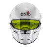 STILO ST5 CMR HELMET WHITE YELLOW INTERIOR KARTING SIZE 59