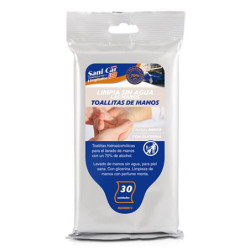 SANICAR HAND CLEANING WIPES 30UDS CS16
